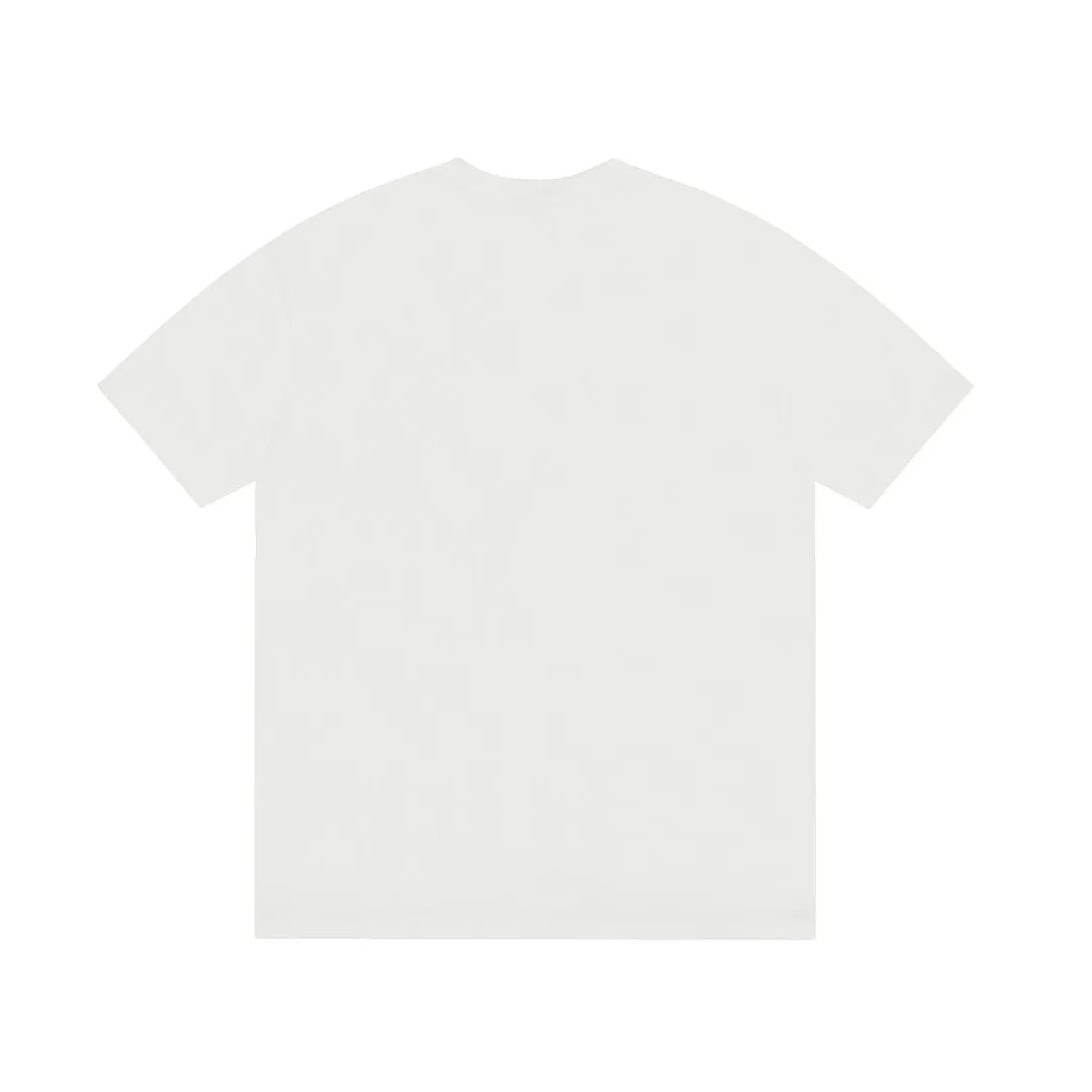 vivienne west wood Vivienne 2024 graffiti spray-painted letter full printed short sleeves 2024 top hot style No need to say more, directly open the details YB mold opening, correct seam details, full range of correct accessories, every detail is completely restored, directly filled up Color: White Size: XS-L